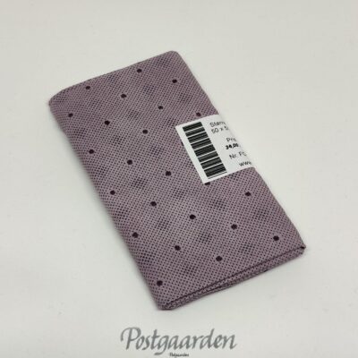 FQ7129 - Lilla patchworkstof med prikker