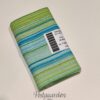 FQ6777 6777 Lime, blå, grøn Stribet patchworkstof fat quarter 50 x 55 cm