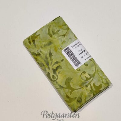 FQ6793 6793 Vårgrøn m. blade bali batik