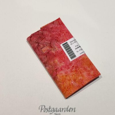 FQ6856 6856 Pink/Orange m. streger Bali/Batik patchwork