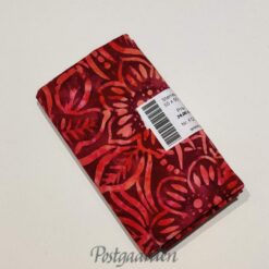 FQ7227 FQ7007 7007 Rød med prikker Bali/Batik patchworkstof