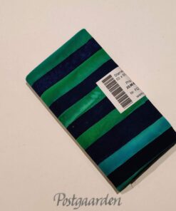 FQ7363 7363 - Tyrkis blå strip - Bali batik patchworkstof