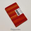 FQ7373 7373 Rød Orange Strib - Bali Batik patchwork stof
