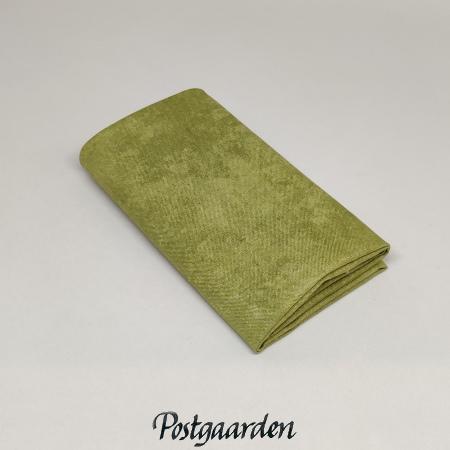 FQ7594 Sart grøn meleret patchworkstof - postgaarden.com