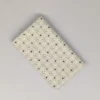 beige med sort mønster patchworkstof - FQ7991