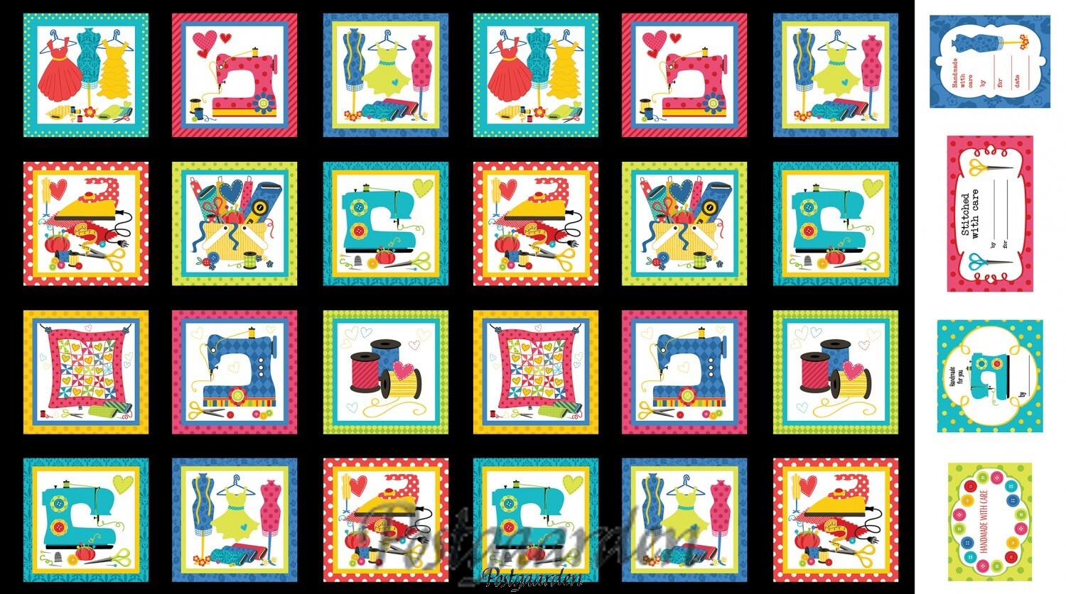 7437P Panel m. symotiver og mærker