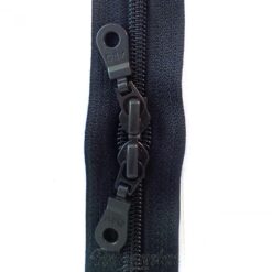 Dyb mørkblå taskelynlås 30"