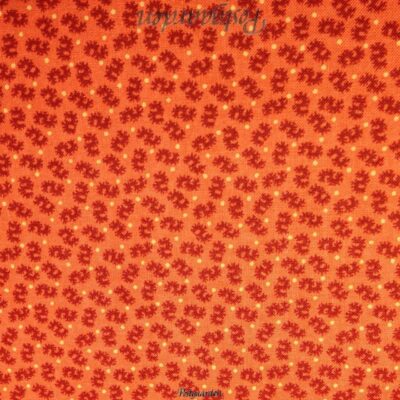 7168 Orange blade patchworkstof