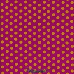 7462 Pink patchworkstof med prikker