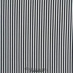 6908 Sort hvid smal stribet patchwork stof patchworkstof