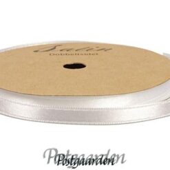 6 mm hvid satinbånd