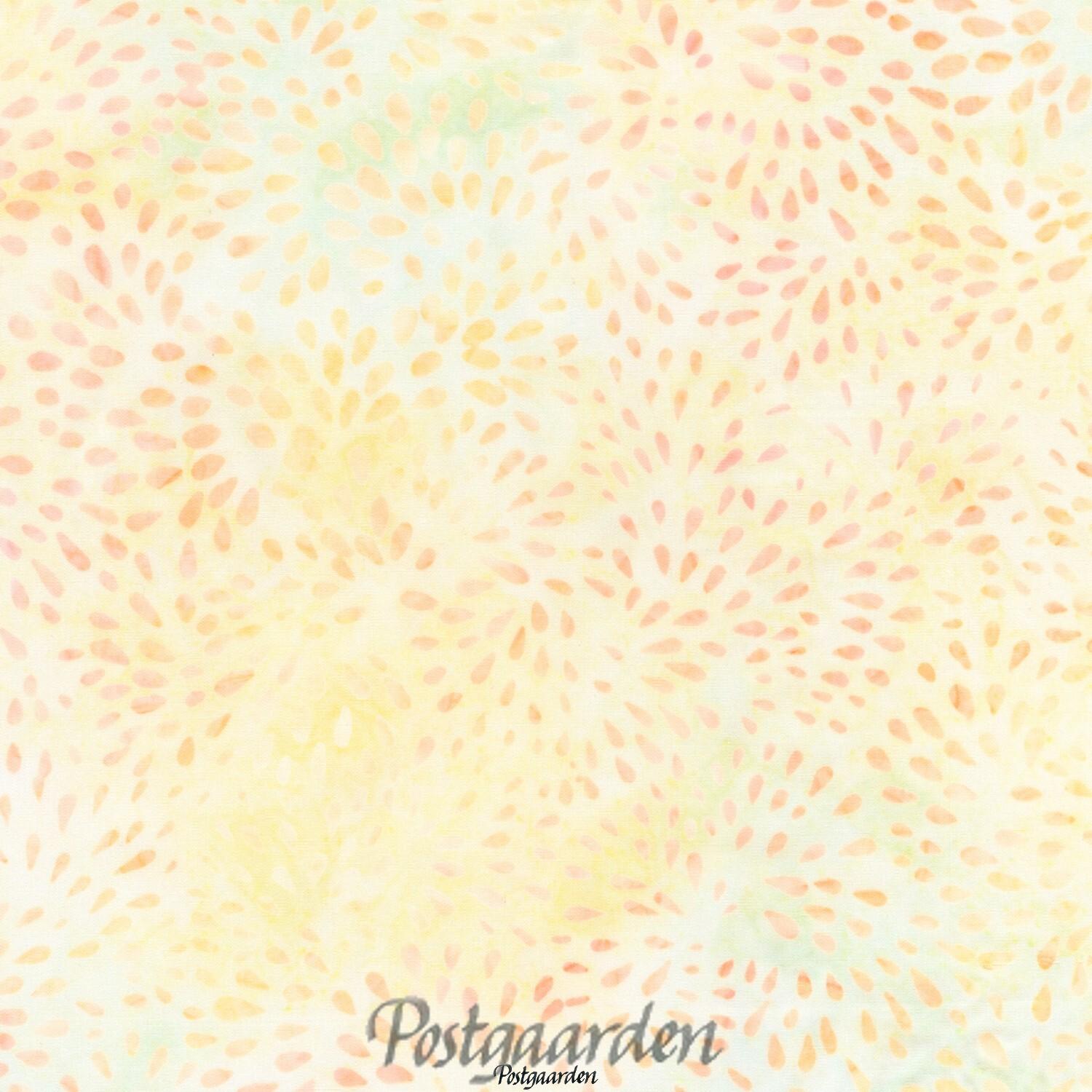 7465 Råhvid med orange dråber