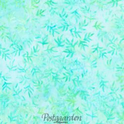 7466 Lystyrkis patchworkstof med blade bali batik