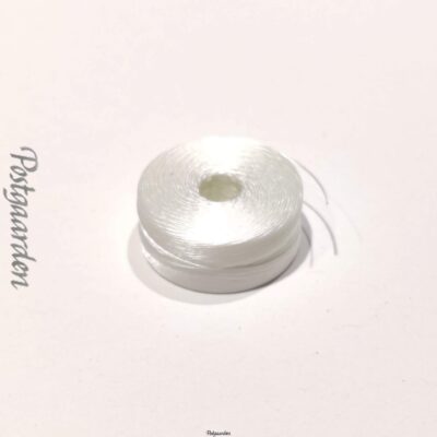 Perletråd - hvid