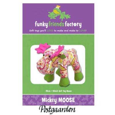 FF2625 Mickey Moose patchwork mønster - postgaarden.com