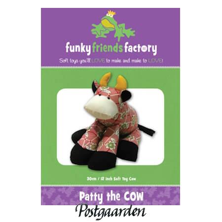 FF3920 patty the cow patchwork mønster - postgaarden.com