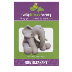 FF4019 Ellie Elephant patchwork mønster - postgaarden.com