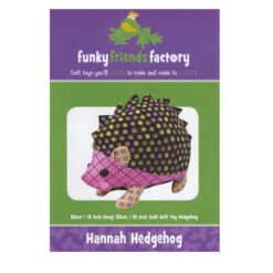 FF4088 Hannah Hedgehog patchwork mønster - postgaarden.com