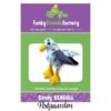 FF4507 sandy seagull patchwork mønster - postgaarden.com