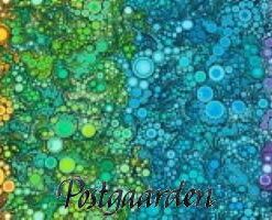 7492 Regnbue graduering patchworkstof - postgaarden.com