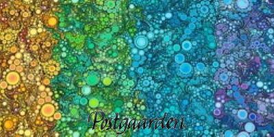 7492 Regnbue graduering patchworkstof - postgaarden.com