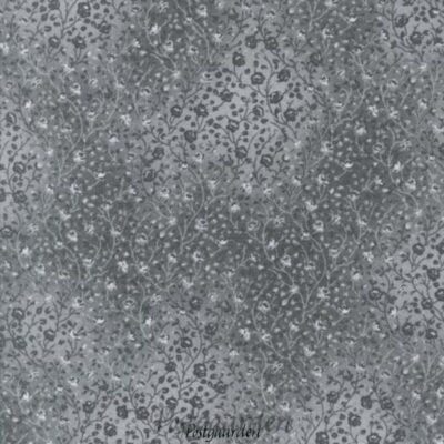 7499 Grå patchworkstof med små blomster