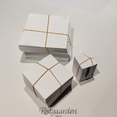 Patchworkkarton firkanter 200 stk. pakninger