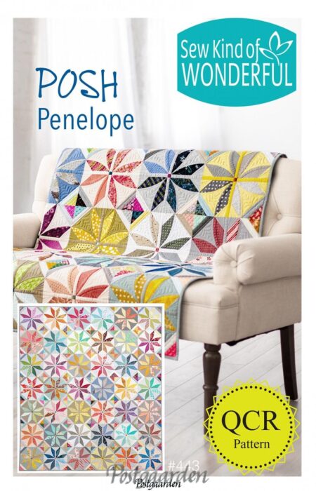 SKW443 POSH Penelope mønster fra Sew Kind of WONDERFUL
