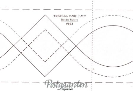 QME102 quiltbort nr. 102 tegning