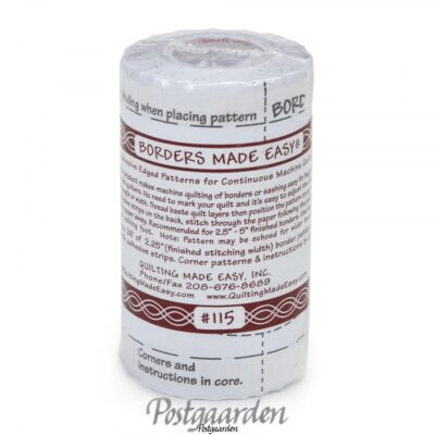 Quiltebort nr. 115 til maskin quiltning