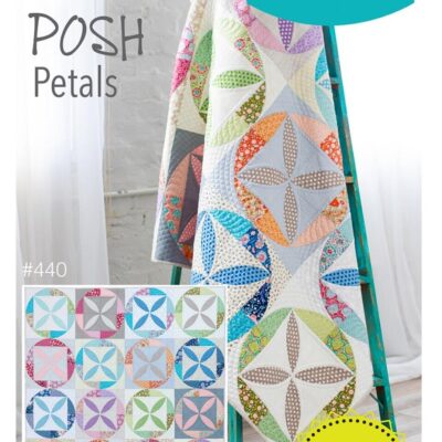 Posh petals patchwork mønster