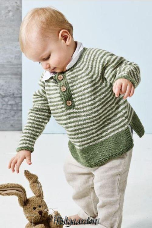 899021 bedstefar trøje til de små Luna by Permin