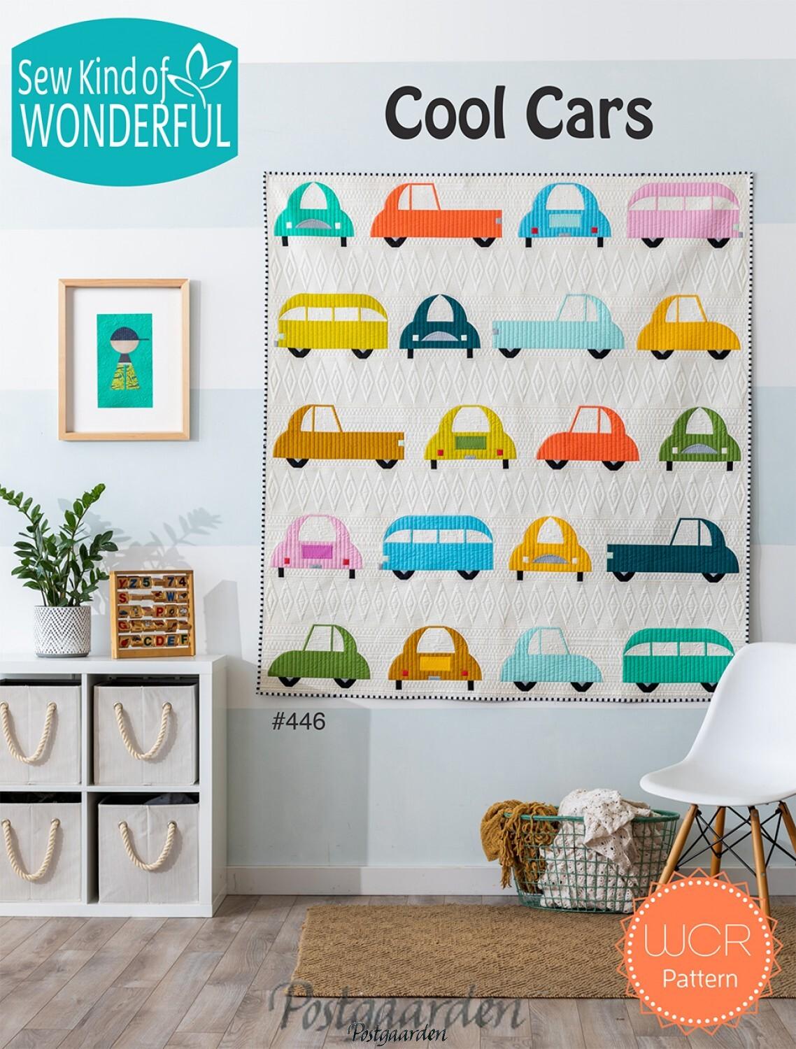 Cool cars mønster Sew Kind of wonderful