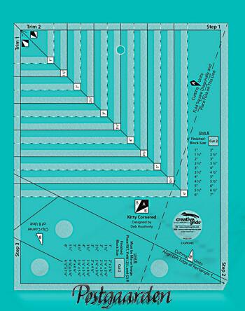 Kitty Cornered - creative grids - patchworklineal