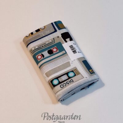 997524 Kassettebånd på patchworkstof 50 x 55 cm fat quarter