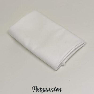 FQ7586 hvid ensfarvet bomuld kona patchworkstof - postgaarden.com