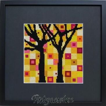70-0467 skoven sommer broderi kit Fru Zippe