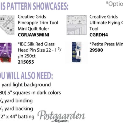 CLPDHE017 taffy pinwheels materialeliste