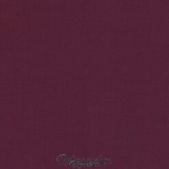 Vinrød ensfarvet patchworkstof Kona Garnet