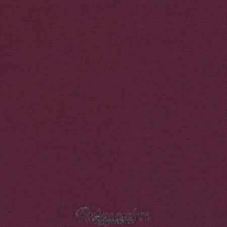 Vinrød ensfarvet patchworkstof Kona Garnet