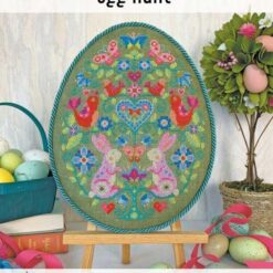 egg hunt broderimønster