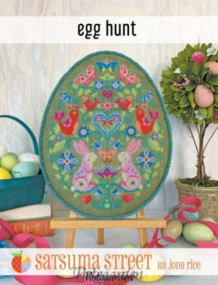 egg hunt broderimønster