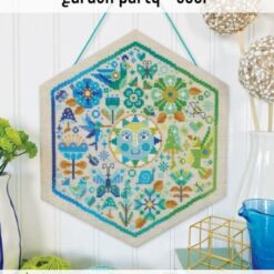 gardenparty cool korssting mønster broderi