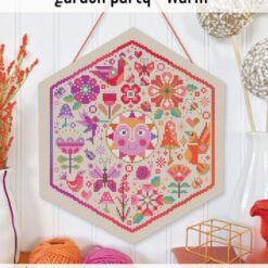 gardenparty warm korsstings mønster broderi