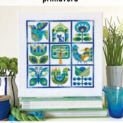 primavera korsstings broderi mønster