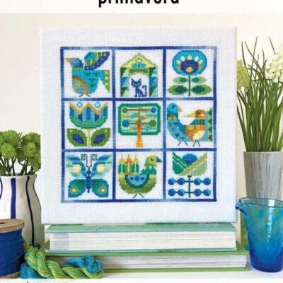 primavera korsstings broderi mønster