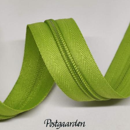 lime lynlås i metermål 6mm - postgaarden.com