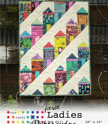 patchworkmønster Fierce ladies - postgaarden.com