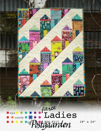 patchworkmønster Fierce ladies - postgaarden.com