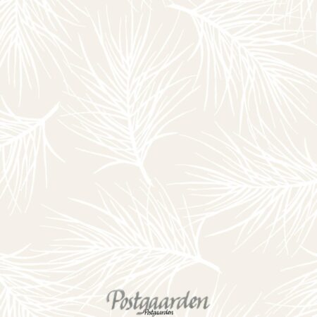 7559 Råhvid med hvide fyrekviste patchworkstof